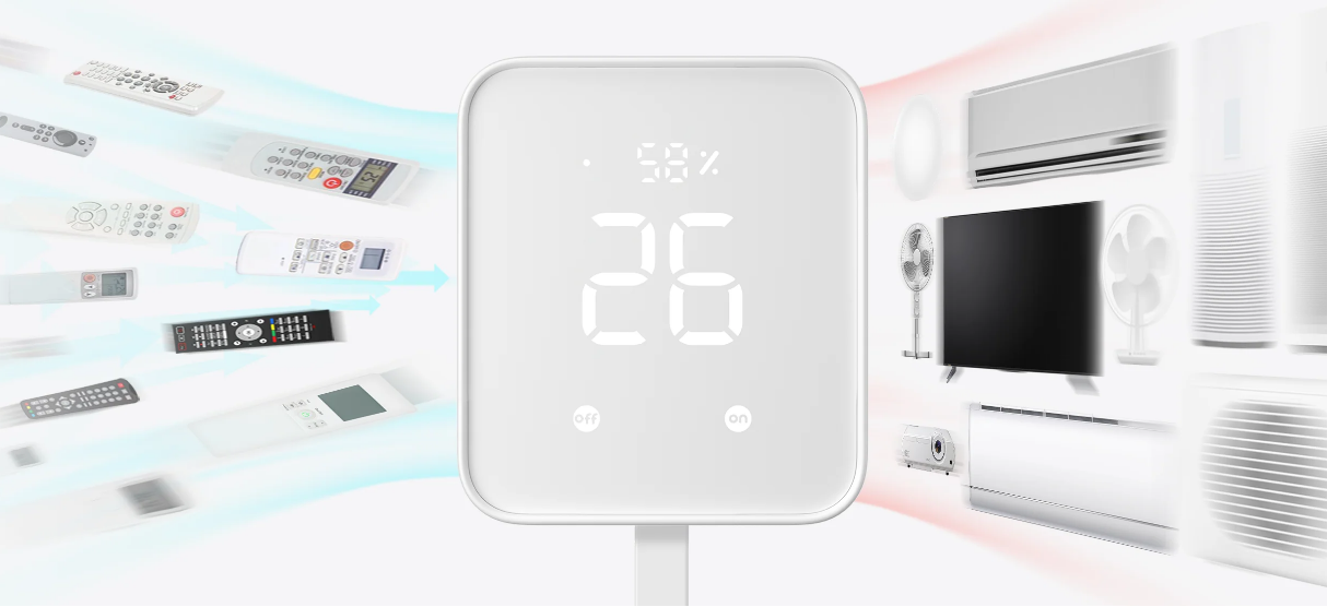SwitchBot HUB 2 Monté en mur IR sans fil Wi-Fi Blanc ABS SwitchBot HUB 2 Monté en mur IR sans fil Wi-Fi Blanc ABS