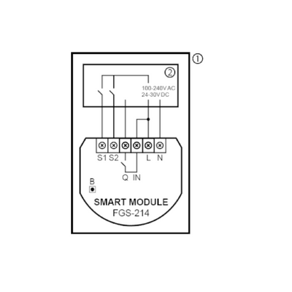 FIBARO Single Smart Module (FGS-214) 