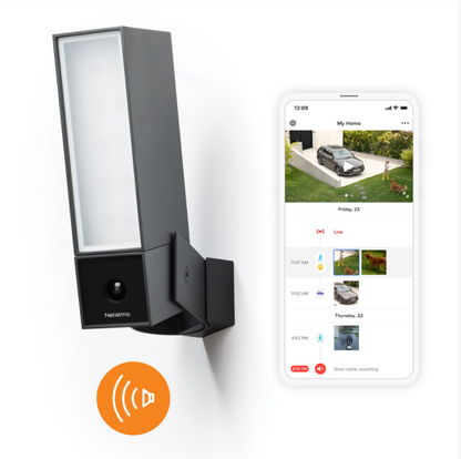 Netatmo Smart Outdoor Camera with Siren