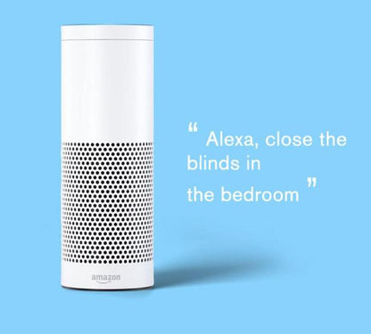 Control your windows shades with Amazon Alexa, Apple HomeKit or Google Home