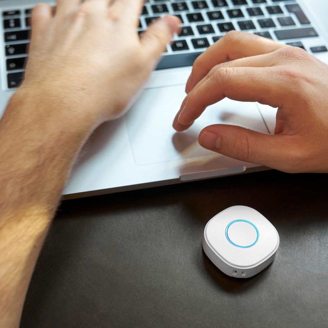 Shelly Wifi Button 1 White, Wifi Smart Remote, Alexa and Google Compatible