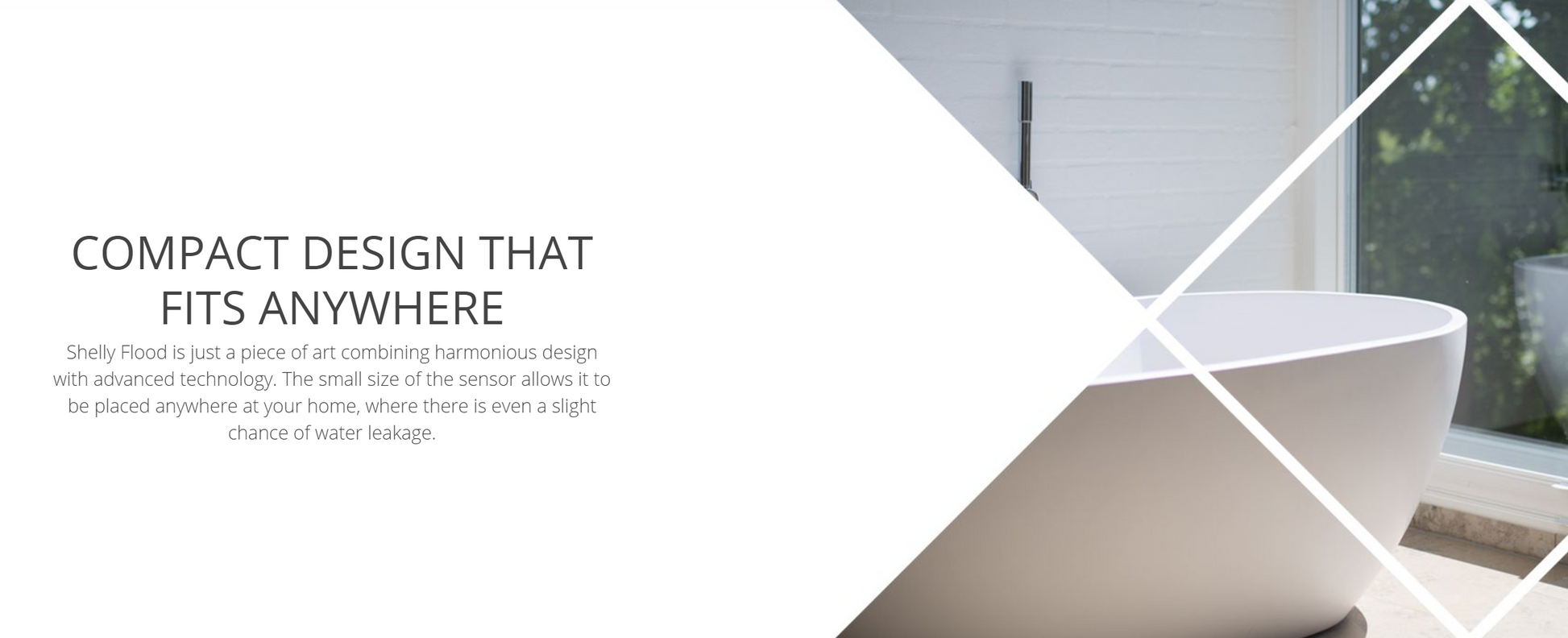 Shelly WiFi-operated Flood Sensor Smart Home Automation Google Home