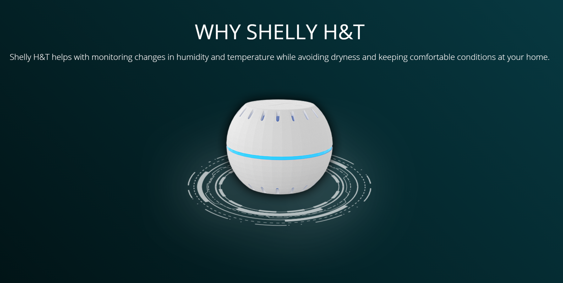 Shelly Humidity & Temperature Sensor Smart Home Automation WiFi