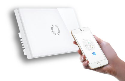 Zigbee Single Light Switch Smart Home Automation Australia Wall 1 Gang