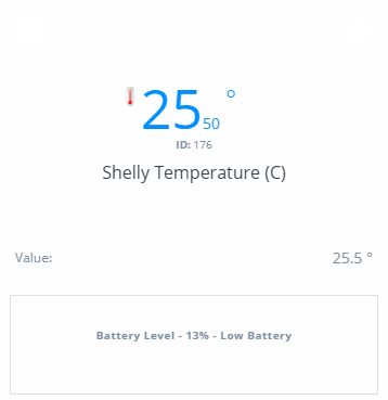 FQA: Shelly Temp + Humidity Quick App
