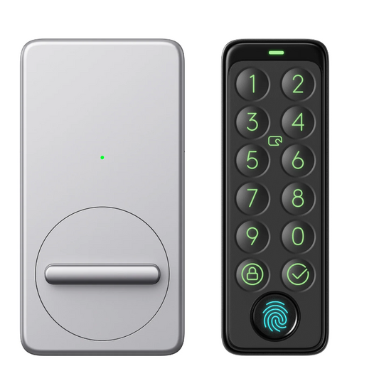 SwitchBot Lock (Silver) + SwitchBot Fingerprint Keypad